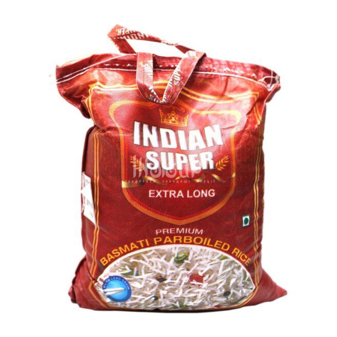 Рис басматі пропарений Indian Super Extra Long 5 кг