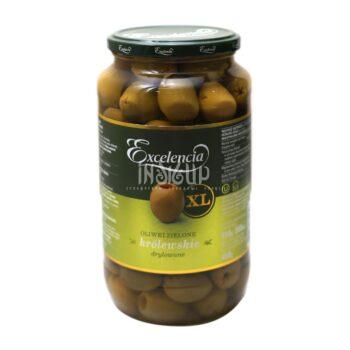 Великі зелені оливки Excelencia XL без кісточки 450 г