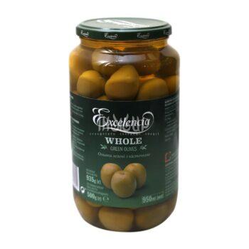Зелені оливки Excelencia з кісточкою 500 г