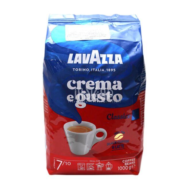 Кава в зернах Lavazza Crema e Gusto Classico 1 кг