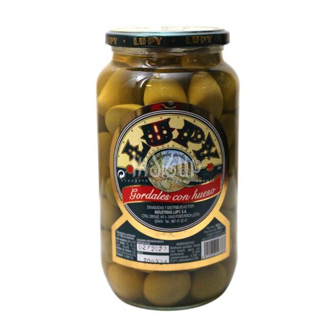 Великі зелені оливки з кісточкою Lupy Gordales con Hueso