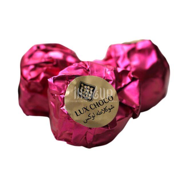 Дубайські цукерки Lux Choco з мигдалем, вишнею, фундуком, фісташкою та карамеллю