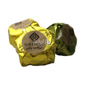 Дубайські цукерки Lux Choco з фісташкою, тісто катаїфі та подрібненими лісовими горіхами 1шт