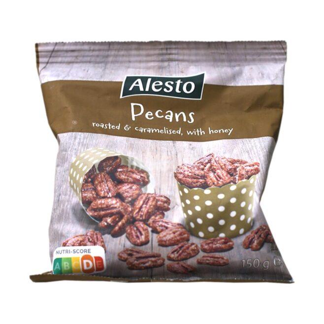 Смажений та карамелізований горіх пекан з медом Alesto Pecans 150 г
