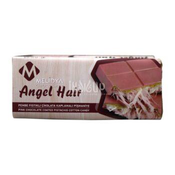 Шоколадний батончик Melidya Angel Hair з рожевим шоколадом, фісташками та пішманьє 90 г